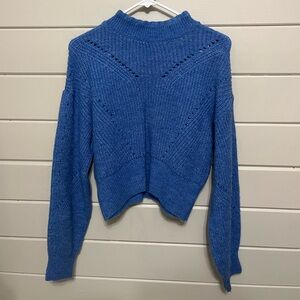 Blue Knit Sweater